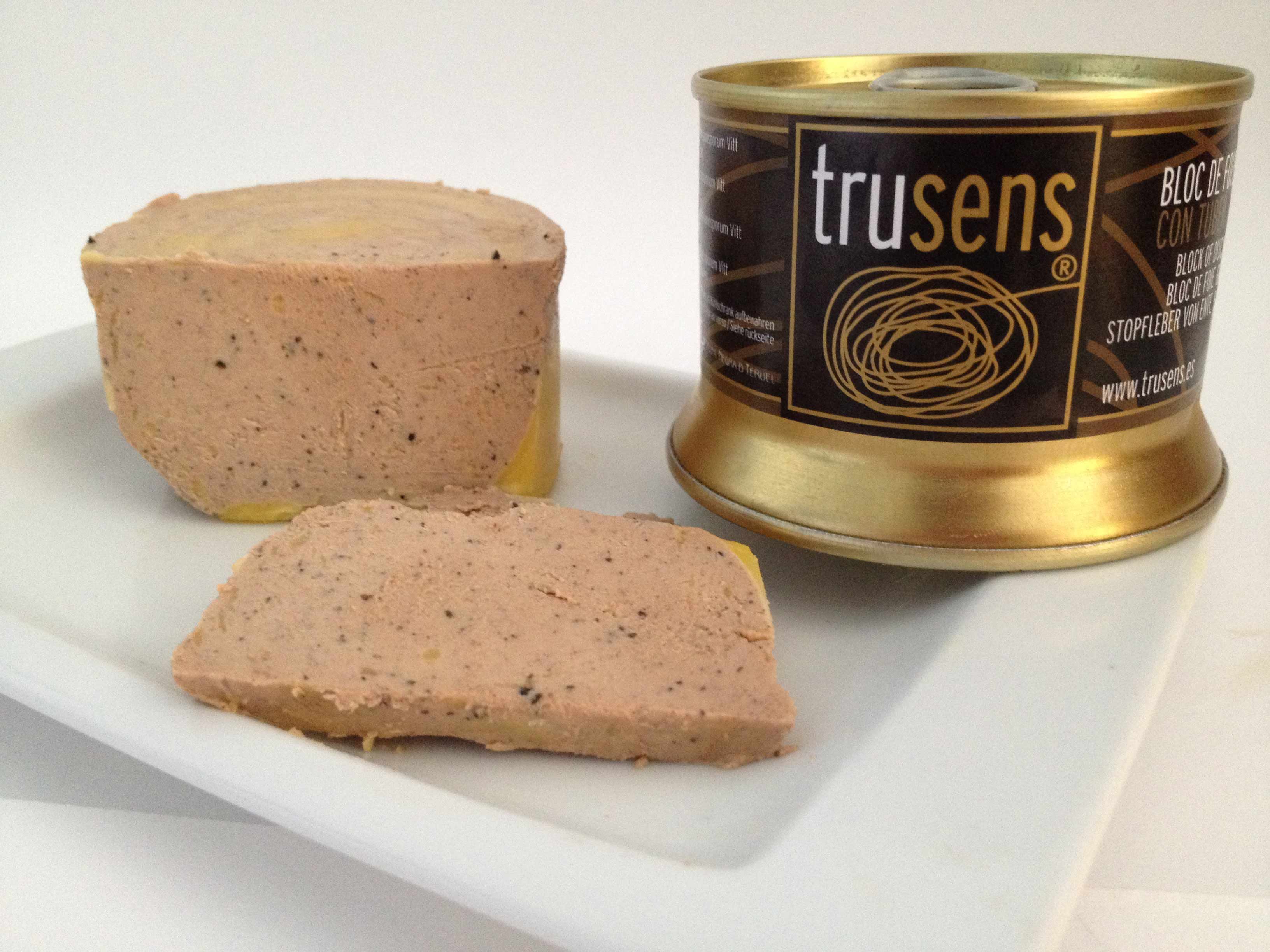 Bloc Foie Gras Pato Trufado Trusens